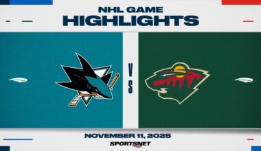 NHL Highlights | Sharks vs. Wild - November 11, 2025
