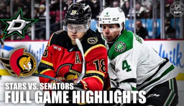 Dallas Stars vs. Ottawa Senators | Full Game Highlights | ESPN NHL