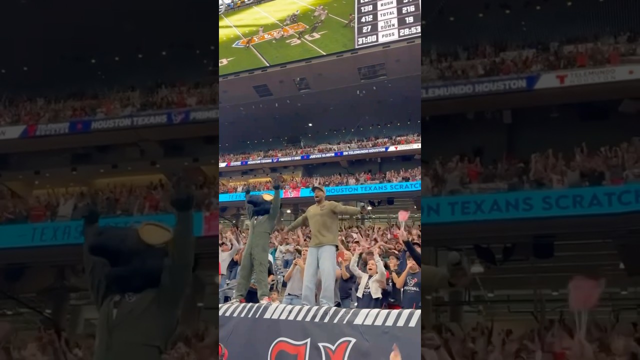 u just had to be there 😱 #houston #texans #jacksonville #jaguars #nfl