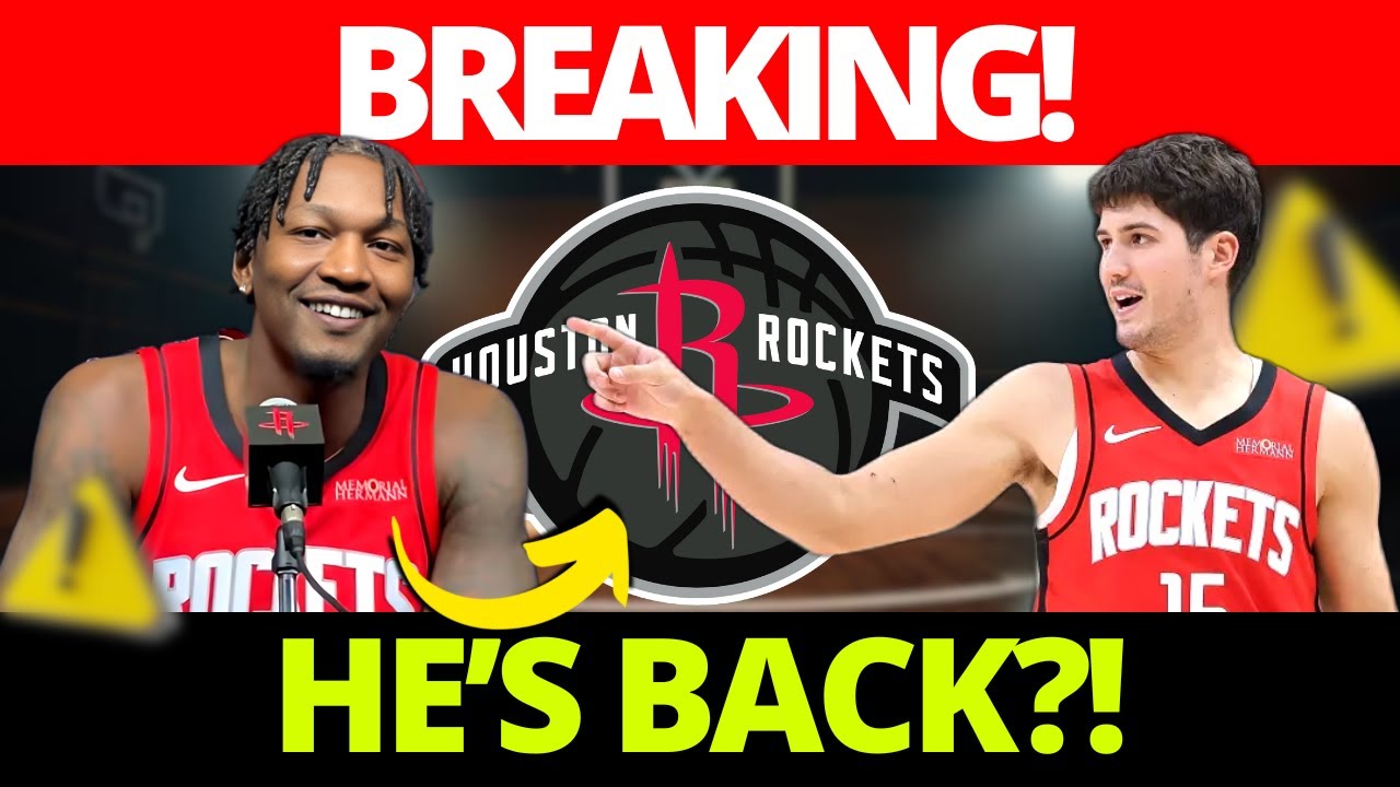 BREAKING! ROCKETS’ $53M FORWARD SET TO RETURN?! PG POSITION STILL A MYSTERY! ROCKETS NEWS