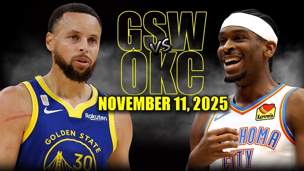 Golden State Warriors vs Oklahoma City Thunder Full Game Highlights - November 11, 2025 | NBA Season