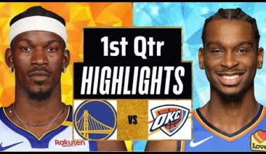 Golden State Warriors vs Oklahoma City Thunder Full 1st Qtr Highlights| Nov 11| 2025 NBA Highlights