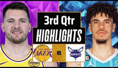 Los Angeles Lakers vs Charlotte Hornets Full 3rd Qtr Highlights | Nov 10 | 2025 NBA Highlights