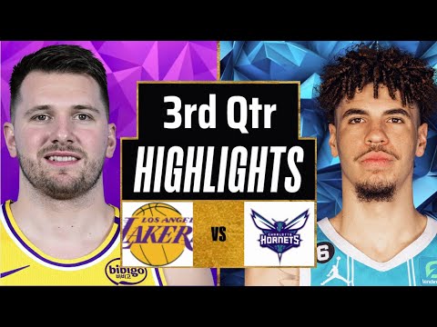 Los Angeles Lakers vs Charlotte Hornets Full 3rd Qtr Highlights | Nov 10 | 2025 NBA Highlights