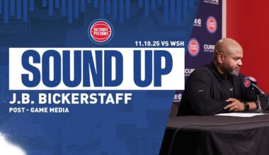 Post-Game Press Conference: J.B Bickerstaff | Pistons at Wizards | 11.10.2025