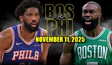 Boston Celtics vs Philadelphia 76ers Full Game Highlights - November 11, 2025 | NBA Season