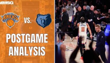 Knicks Defeat Grizzlies For 5th Straight Win - 7-0 At The Garden | New York Knicks