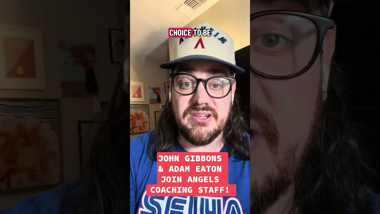 Angels ADD John Gibbons and Adam Eaton to Coaching Staff! #RepTheHalo #GoHalos #Angels #LTBU