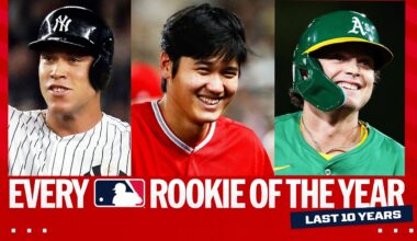 EVERY MLB Rookie of the Year winner over the last 10 years! (Ft. Judge, Shohei, Acuña, Kurtz & MORE)