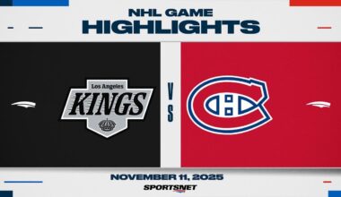 NHL Highlights | Kings vs. Canadiens - November 11, 2025
