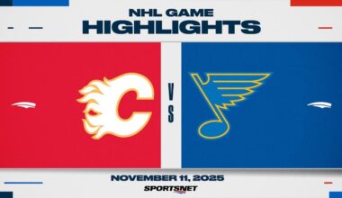 NHL Highlights | Flames vs. Blues - November 11, 2025