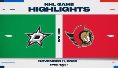 NHL Highlights | Stars vs. Senators - November 11, 2025