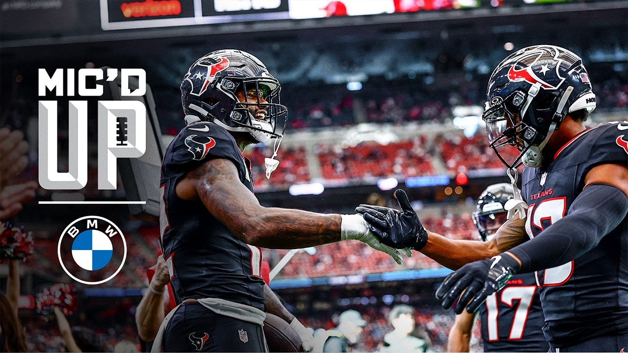 Christian Kirk Mic’d Up | “Keep Chopping!” | Inside the Texans’ Fourth-Quarter Comeback