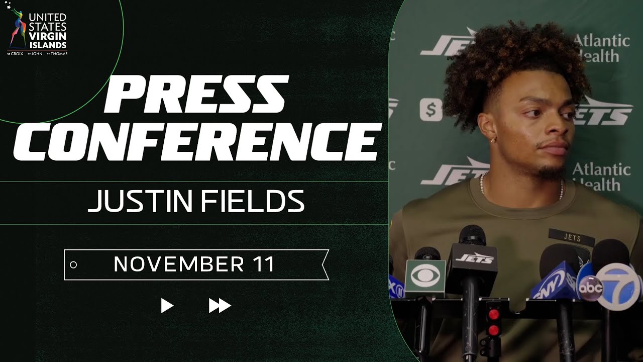 Justin Fields Press Conference (11/11) | New York Jets