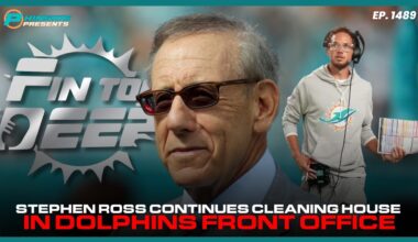 Stephen Ross Keeps Cleaning House In The Miami Dolphins Front Office!