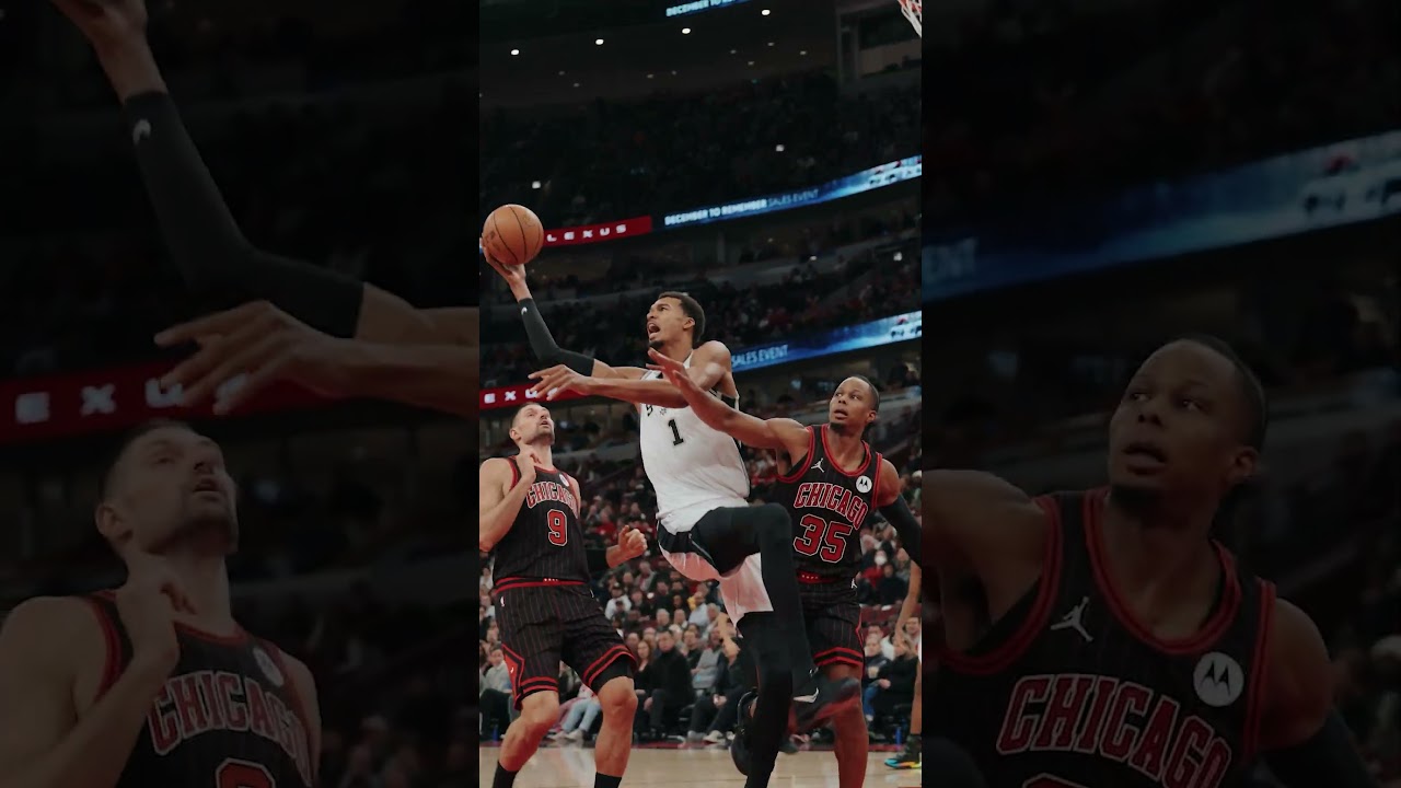 Big night for 1️⃣ #Spurs #NBA #victorwembanyama