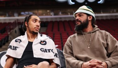 Follow Joakim Noah backstage before a Bulls game