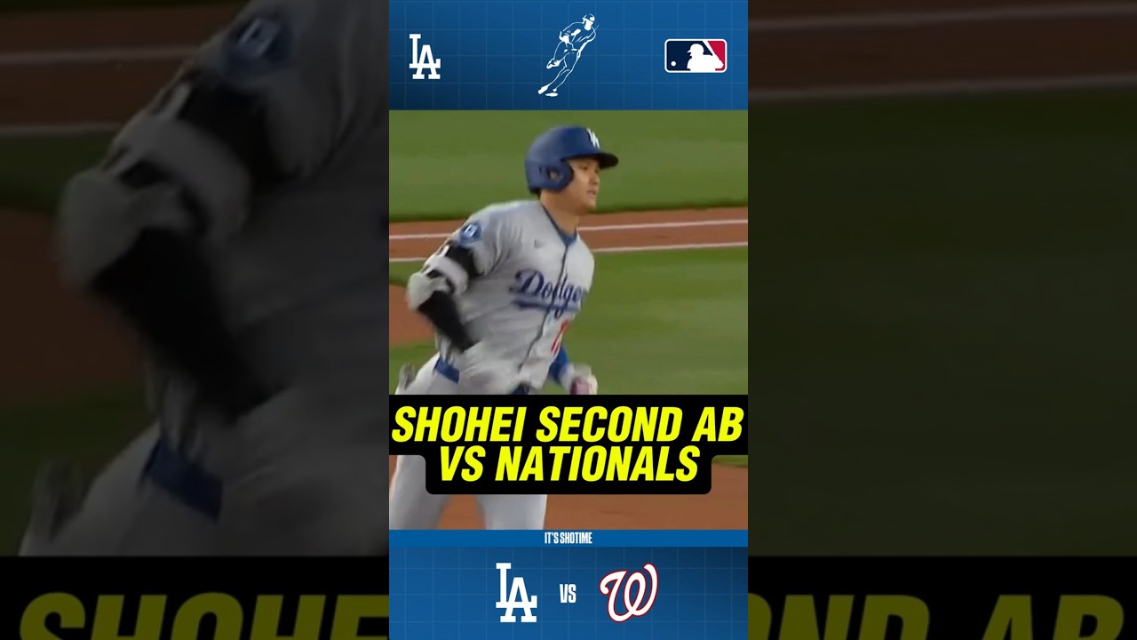 Shohei Second At-Bat vs Washington Nationals
