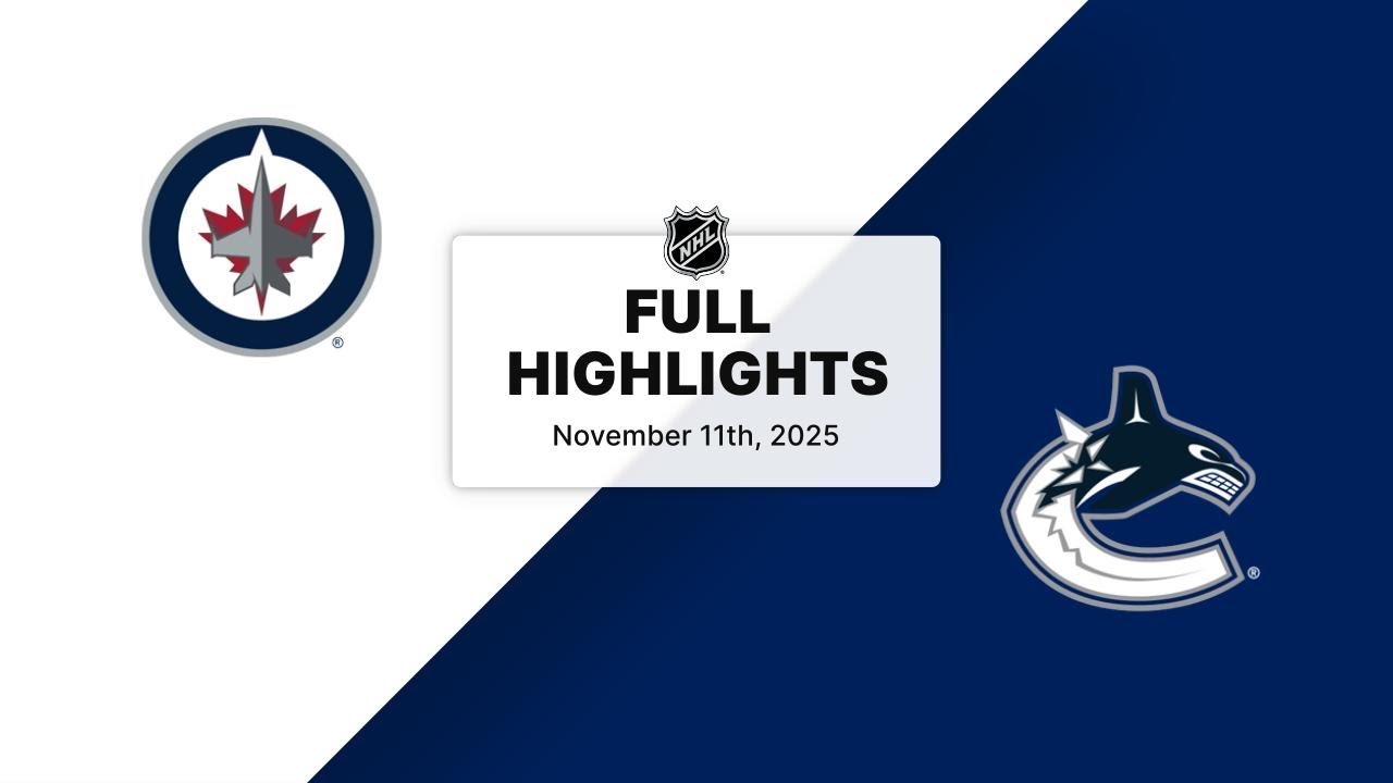 NHL Highlights | Jets vs. Canucks | November 11, 2025