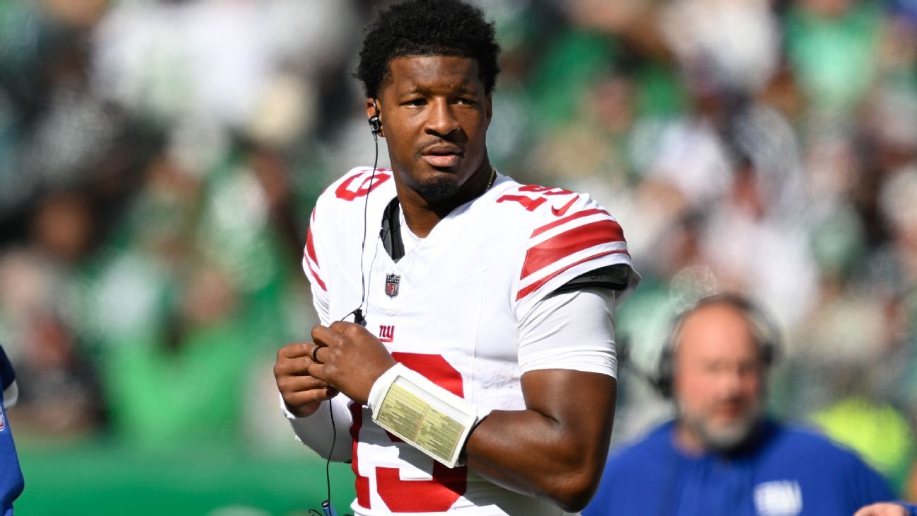 Giants set to start Jameis Winston vs. Packers, sources say