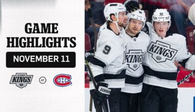 HIGHLIGHTS: LA Kings at Montréal Canadiens