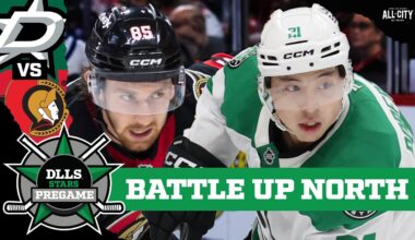 A CLASH North of The Border! Stars Face Senators in Ottawa - Game 17 | DLLS STARS PREGAME