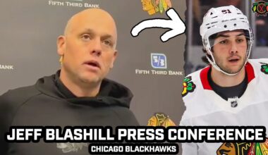 Jeff Blashill Gives Injury UPDATE on Frank Nazar & Talks Blackhawks Confidence After Road Trip
