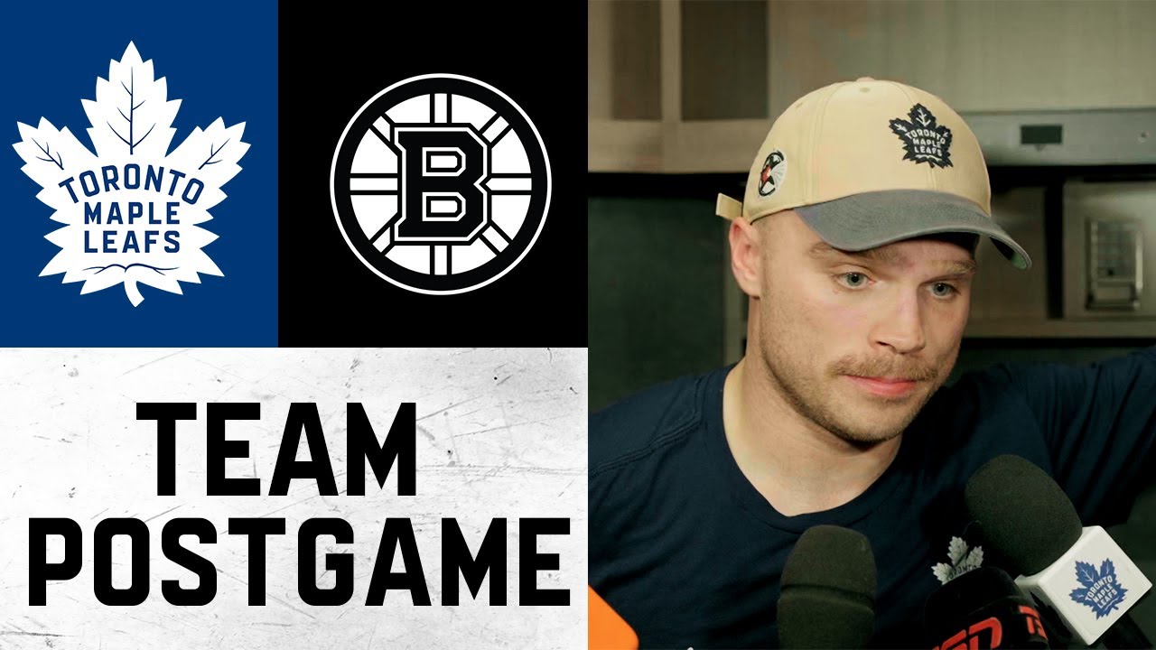 Maple Leafs Full Media Availability | Post Game @ Boston Bruins | November 11, 2025