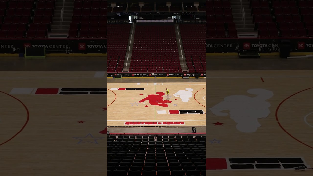 H-Town Court Timelapse l  #rockets