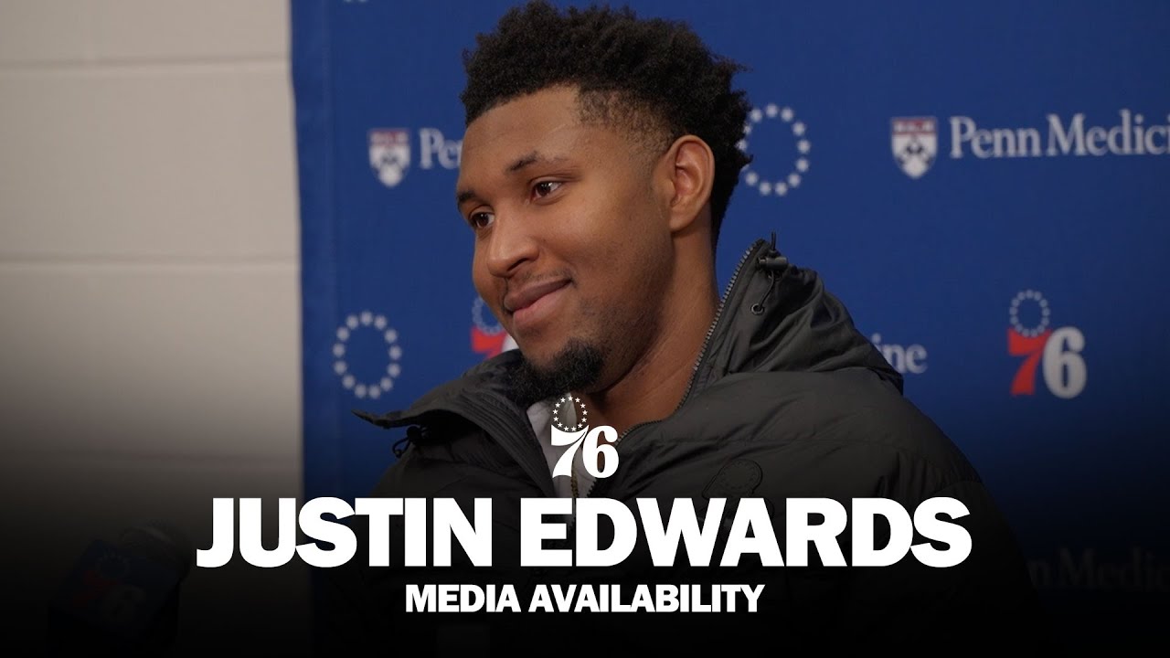 Philadelphia 76ers Postgame Media Availability 🎙️ | Justin Edwards | 11.11.25