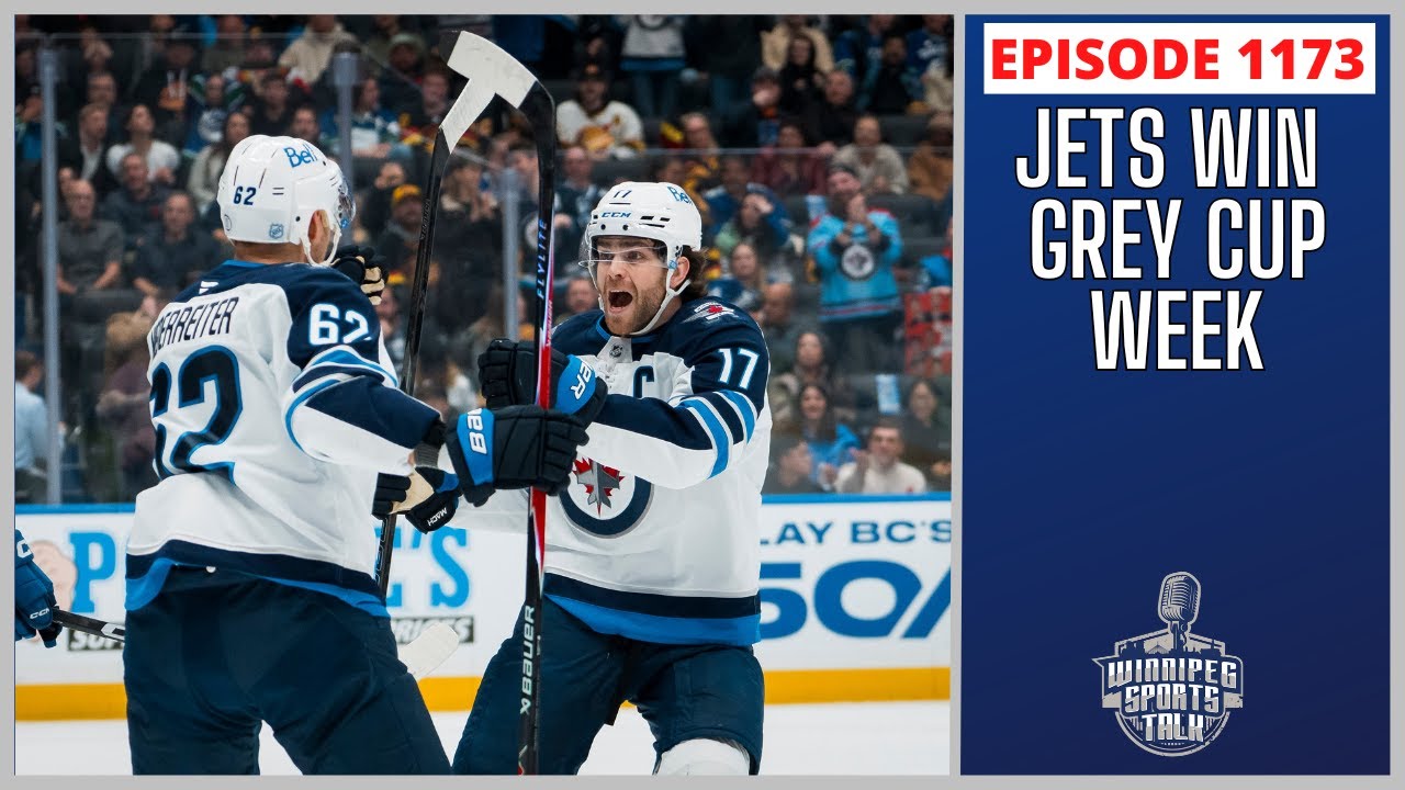 Winnipeg Jets snap losing streak, Grey Cup week in Winnipeg