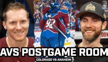 Gabe Landeskog Happy After FINALLY Scoring 1st Goal & More After Avs WIN vs Ducks