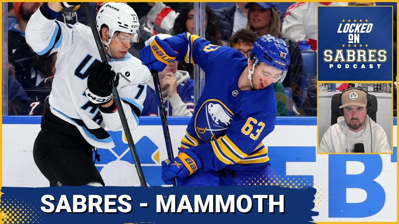 Buffalo Sabres badly need a win in Utah against the Mammoth