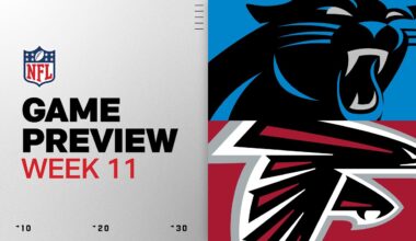 Carolina Panthers vs Atlanta Falcons | Week 11 Game Preview