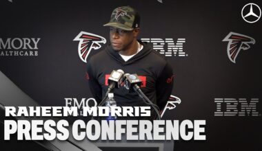 Head Coach Raheem Morris Week 11 Media Availability | Wednesday, November 12th | Press Conference