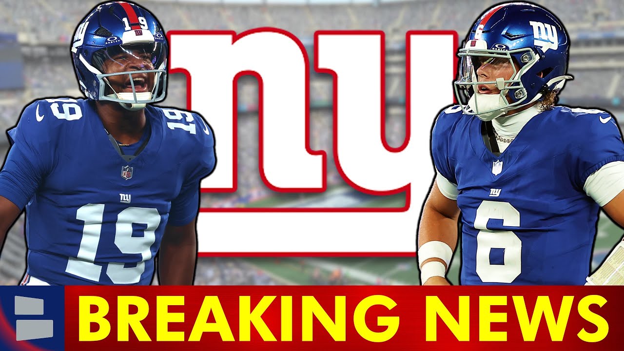 🚨The New York Giants Just Got MAJOR BREAKING NEWS