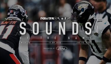 Sounds of the Game: Week 10 vs. Texans | Jacksonville Jaguars