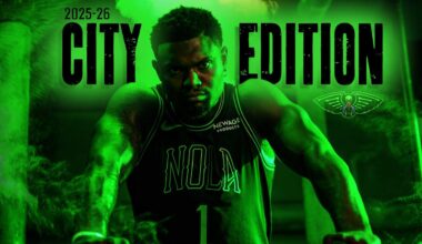 New Orleans Pelicans City Edition Uniforms 2025-26