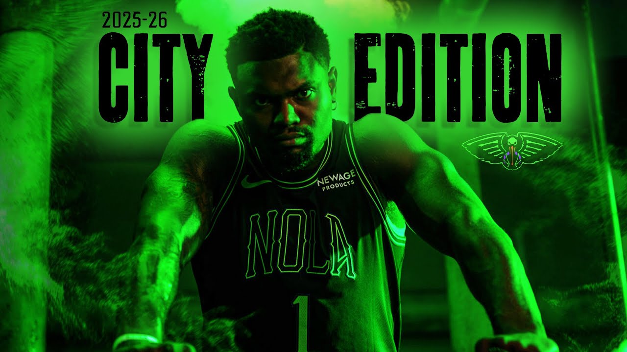 New Orleans Pelicans City Edition Uniforms 2025-26