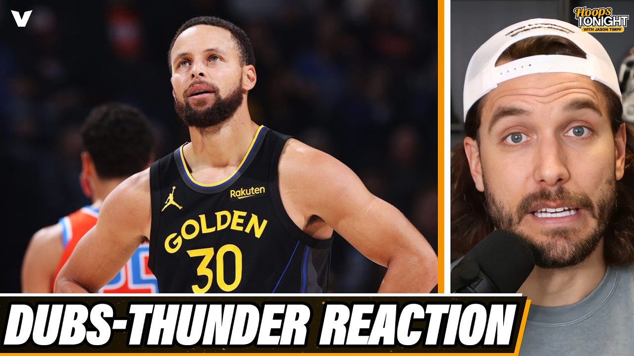 Steph Curry & Warriors SHAKY in blowout loss to OKC Thunder & Shai Gilgeous-Alexander | NBA Reaction