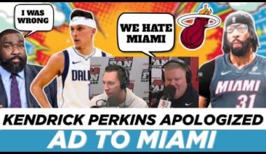 Kendrick Perkins APOLOGIZES to the Miami Heat! Zac Lowe LINKS AD To Miami! Cleveland Fans CRYING!