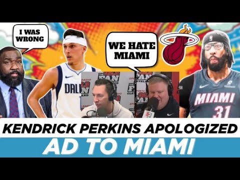 Kendrick Perkins APOLOGIZES to the Miami Heat! Zac Lowe LINKS AD To Miami! Cleveland Fans CRYING!
