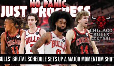 Bulls’ BRUTAL Schedule Sets Up a Major Momentum Shift 🐂💪| Battle-Tested Bulls Ready to Bounce Back 💥