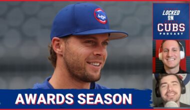 Revealing the Locked On Cubs Player and Pitcher of the Year!