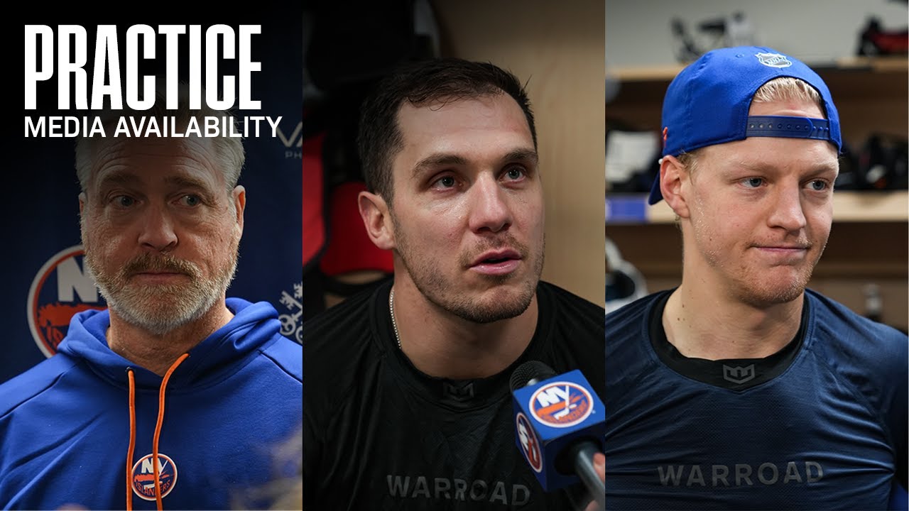 New York Islanders Practice Availability | (11/12/25)