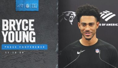 Bryce Young talks execution against Falcons | Carolina Panthers