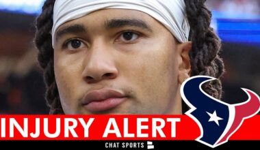 BREAKING NEWS: Texans Injury Updates On C.J. Stroud, Jalen Pitre, Tytus Howard & Cade Stover