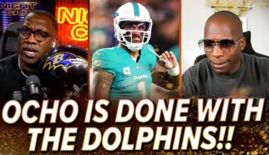 Ocho FINALLY QUITS on the Dolphins & Unc ROASTS him for NEVER being a REAL Dolphin! | Nightcap