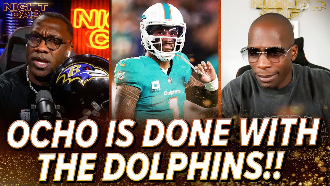 Ocho FINALLY QUITS on the Dolphins & Unc ROASTS him for NEVER being a REAL Dolphin! | Nightcap