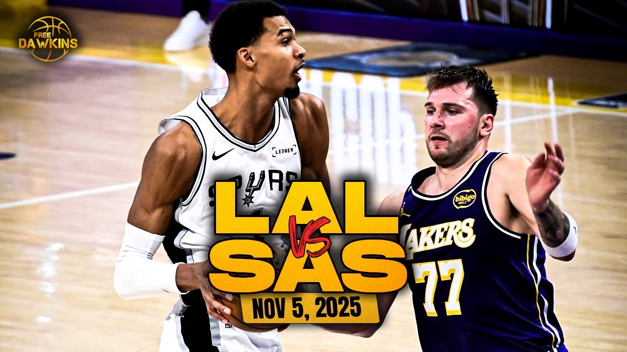 Los Angeles Lakers vs San Antonio Spurs Full Game Highlights | Nov 5, 2025 | FreeDawkins